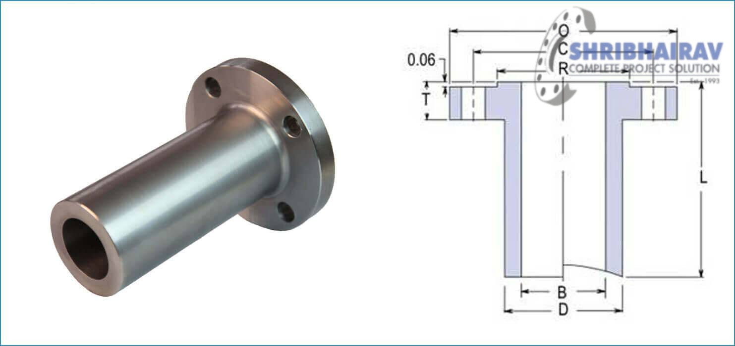 ASTM B564 Nickel Alloy 200 / 201 Long Weld Neck Flanges